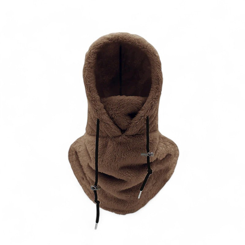 Capuche en polaire polyvalente pour l'hiver