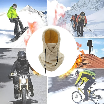 Capuche en polaire polyvalente pour l'hiver