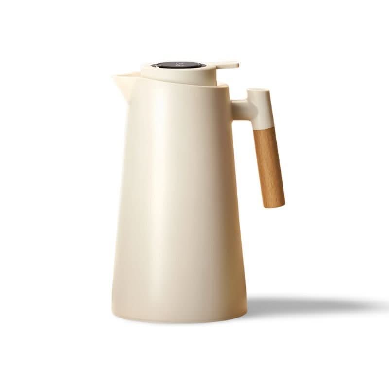 Carafe isotherme en acier inoxydable avec thermomètre – élégante et fonctionnelle 1 L