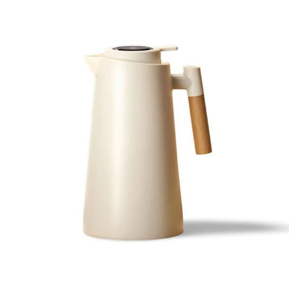 Carafe isotherme en acier inoxydable avec thermomètre – élégante et fonctionnelle 1 L