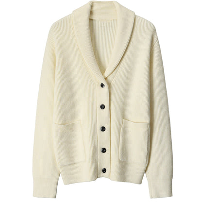 Cardigan à col châle pour homme