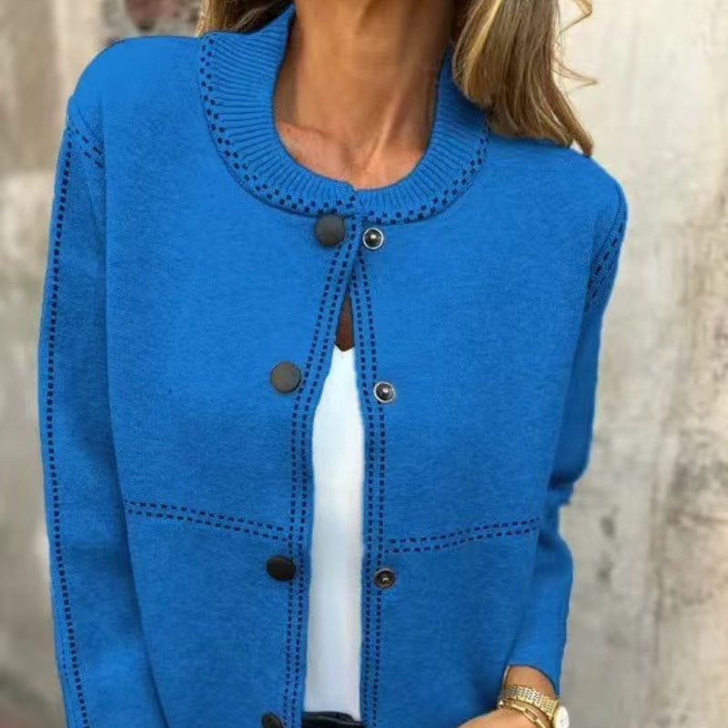 Cardigan femme boutonné devant