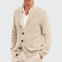 Cardigan homme boutonné
