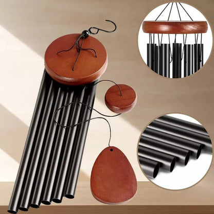 Carillon à vent en aluminium à timbre grave pour la relaxation