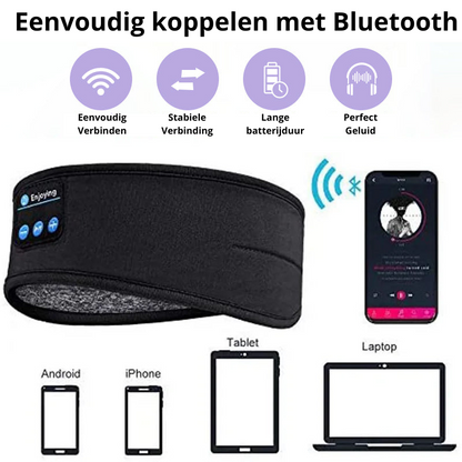 Casque de sommeil sans fil et masque pour les yeux