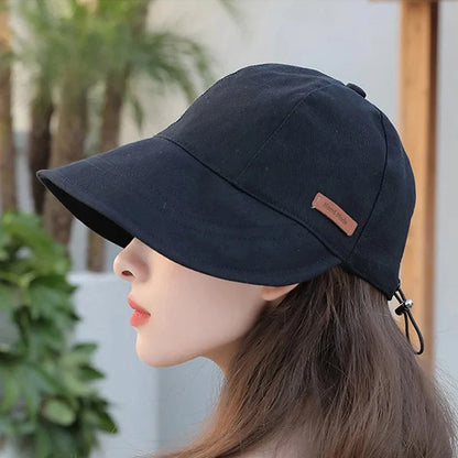 Casquette anti-UV sans maquillage