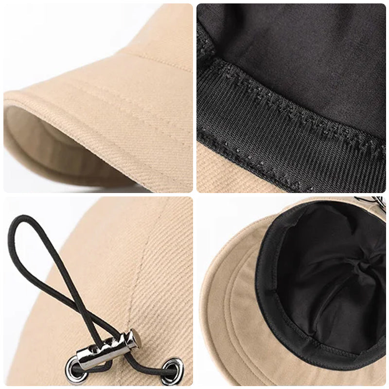 Casquette anti-UV sans maquillage