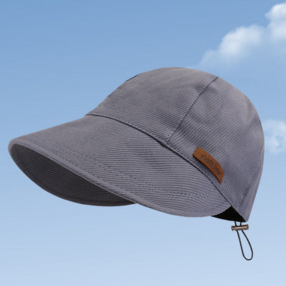 Casquette anti-UV sans maquillage