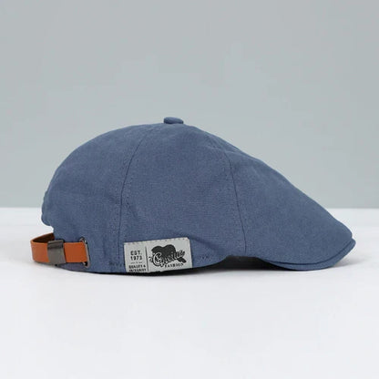 Casquette plate élégante et ajustable pour homme