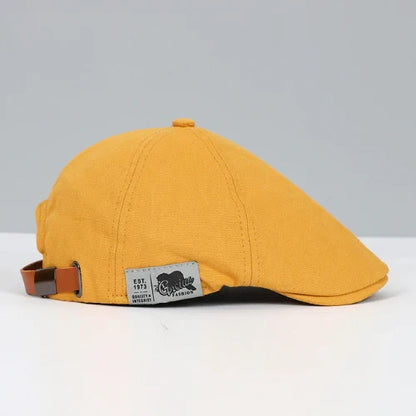 Casquette plate élégante et ajustable pour homme
