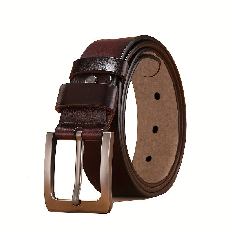 Ceinture classique à bout arrondi finition lisse