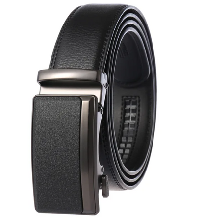 Ceinture de luxe élégante pour homme à boucle automatique