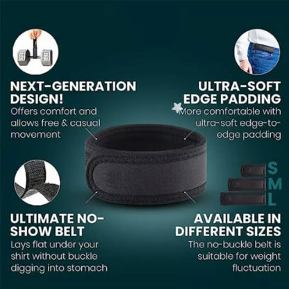 Ceinture élastique confortable sans boucle