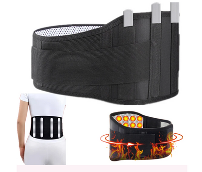 Ceinture lombaire chauffante magnétique