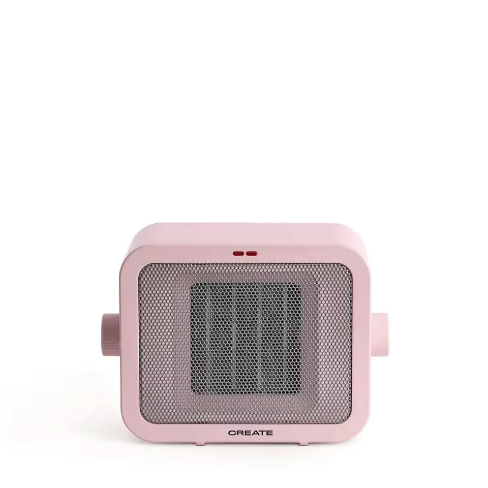 Chauffage d’appoint en céramique portable 1500 W avec protection contre la surchauffe
