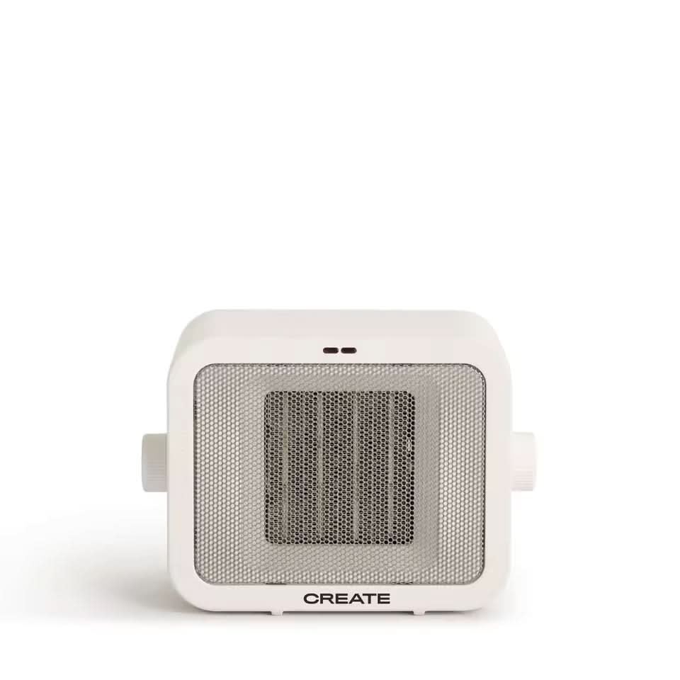 Chauffage d’appoint en céramique portable 1500 W avec protection contre la surchauffe