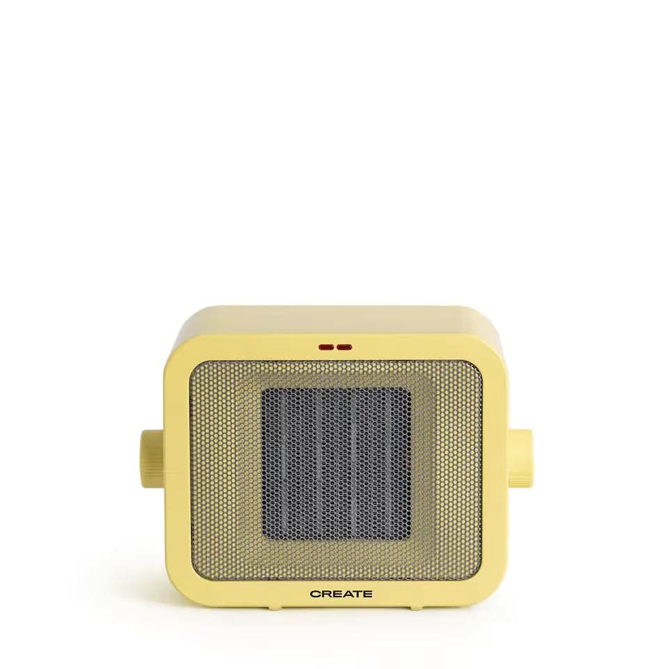 Chauffage d’appoint en céramique portable 1500 W avec protection contre la surchauffe
