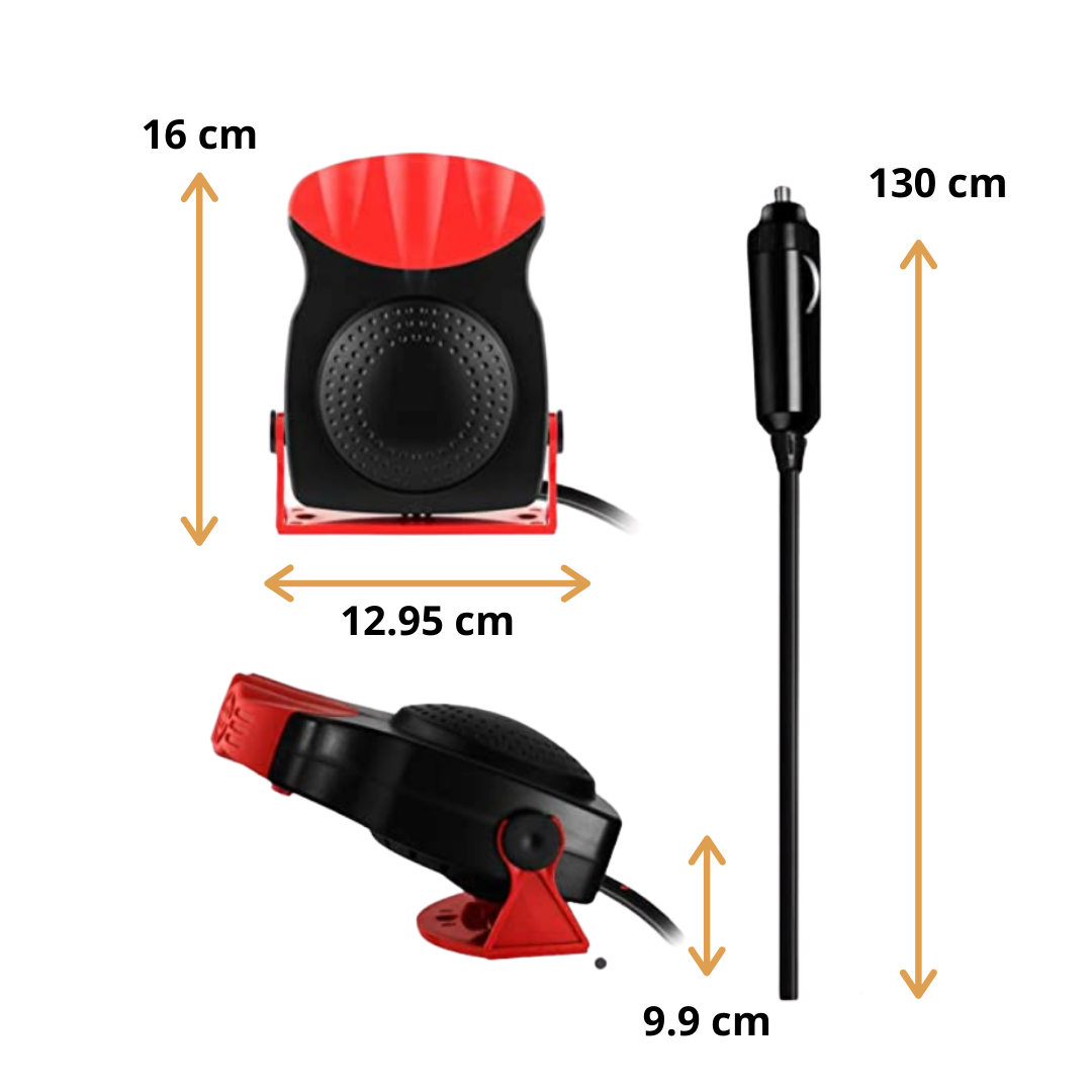 Chauffage dégivrant pour voiture - compact et puissant