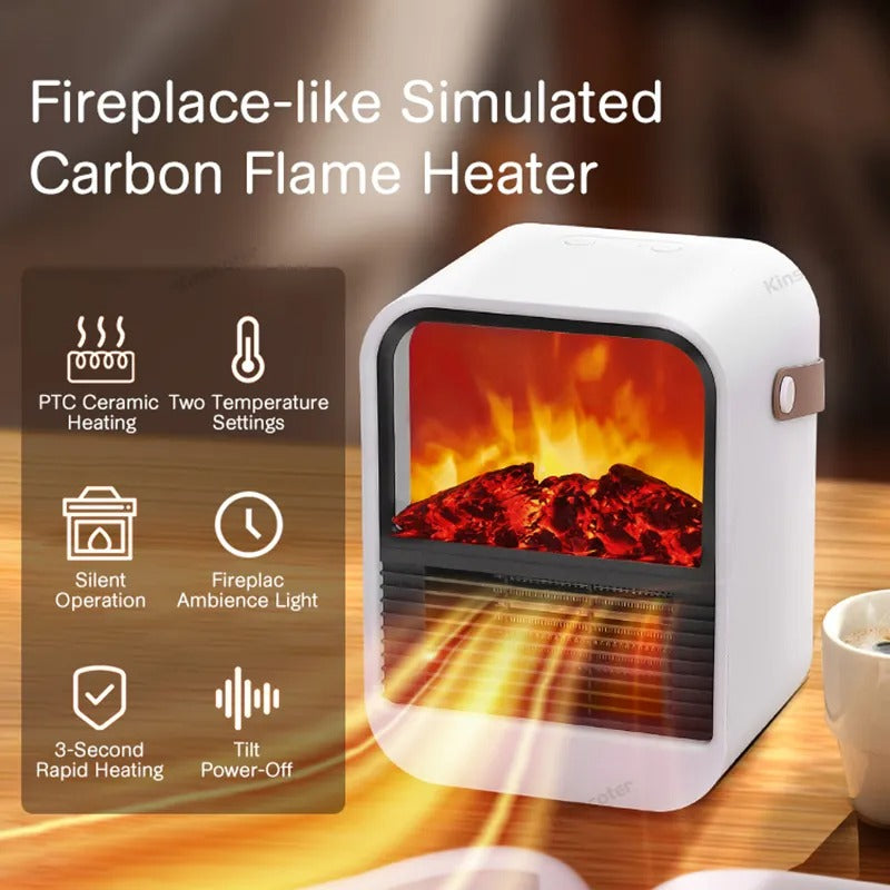 Chauffage électrique portable offrant une chaleur instantanée dans toutes les pièces