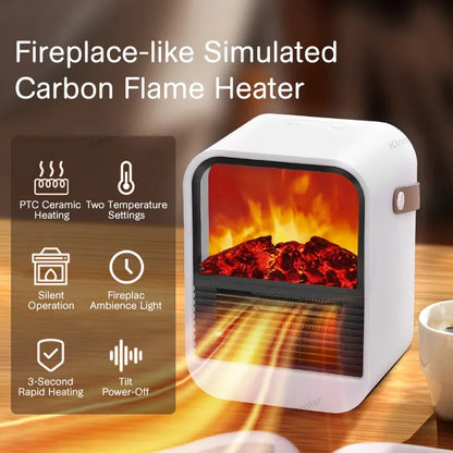 Chauffage électrique portable offrant une chaleur instantanée dans toutes les pièces