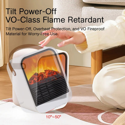 Chauffage électrique portable offrant une chaleur instantanée dans toutes les pièces