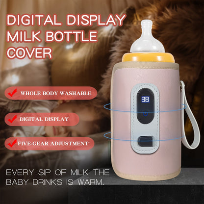 Chauffe-biberon portable | alimenté par USB | 5 températures