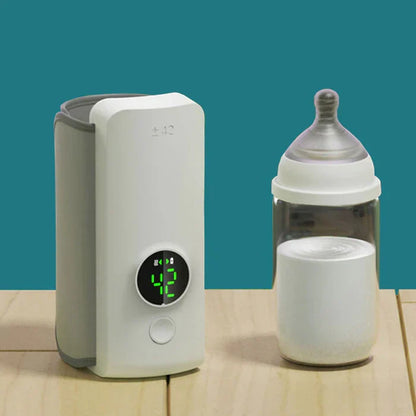 Chauffe-biberon portable rechargeable