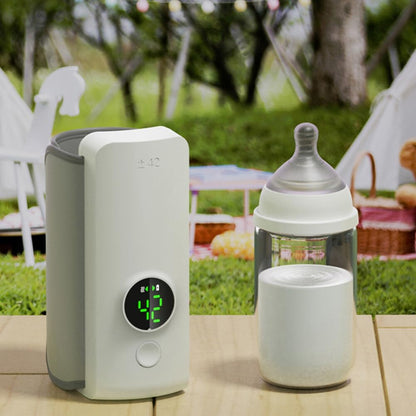 Chauffe-biberon rechargeable - voyage avec bébé