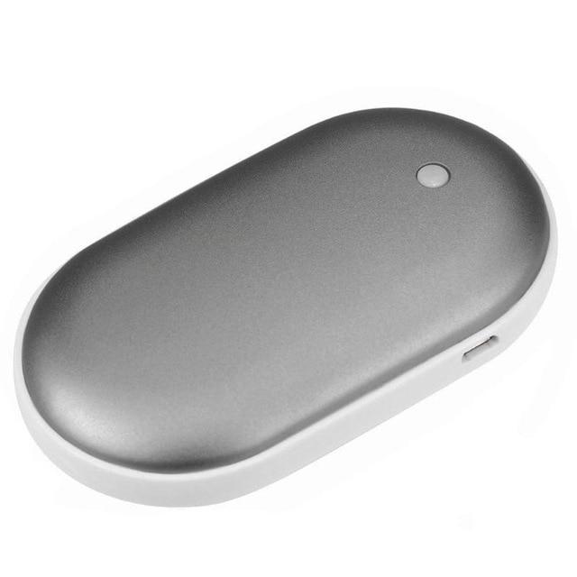 Chauffe-mains rechargeable avec batterie externe intégrée