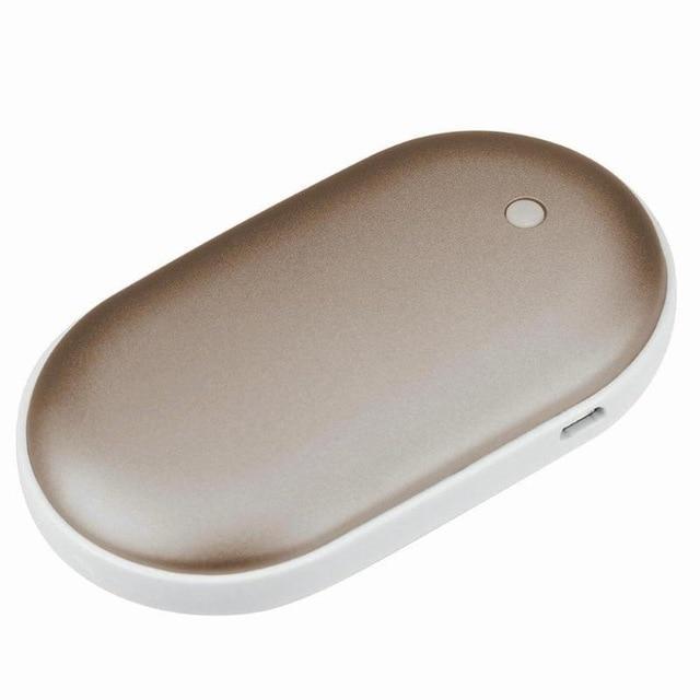Chauffe-mains rechargeable avec batterie externe intégrée
