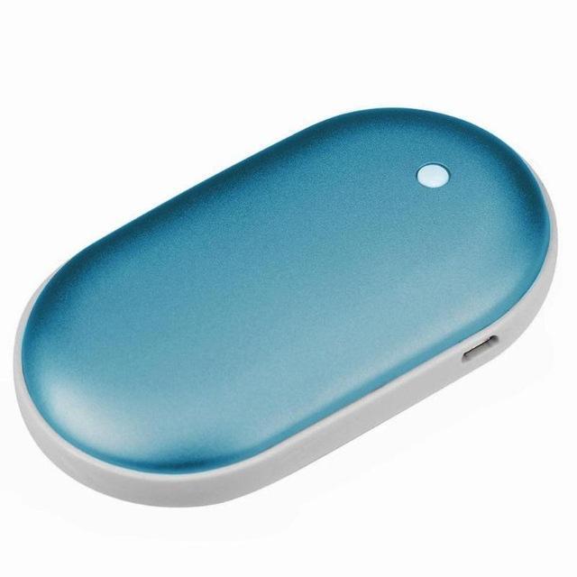 Chauffe-mains rechargeable avec batterie externe intégrée