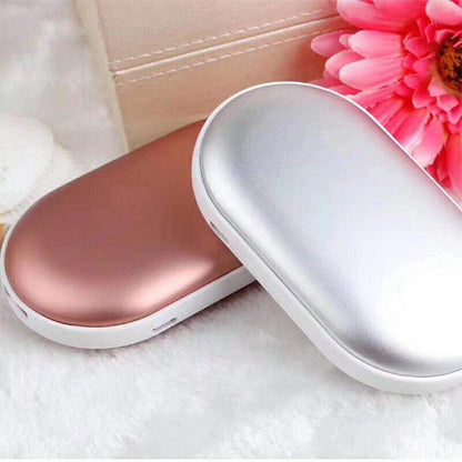 Chauffe-mains rechargeable avec batterie externe intégrée