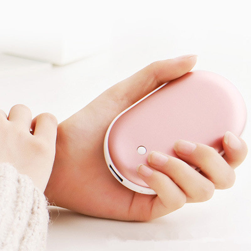Chauffe-mains rechargeable avec batterie externe intégrée