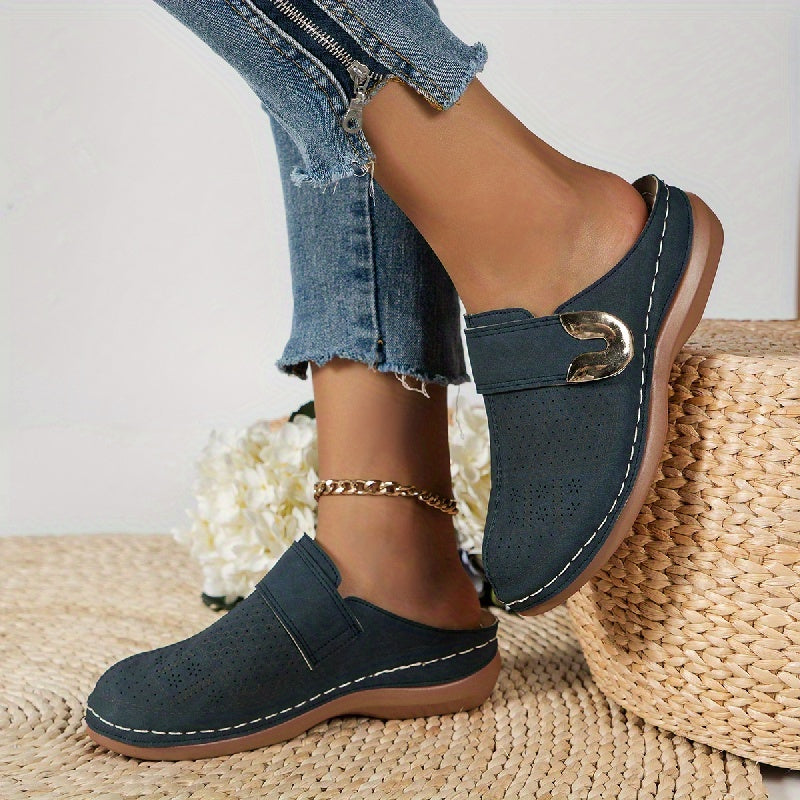 Chaussons orthopédiques confortables à semelle antidérapante pour femme