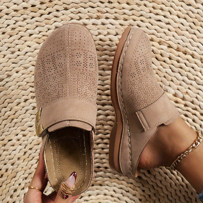 Chaussons orthopédiques confortables à semelle antidérapante pour femme