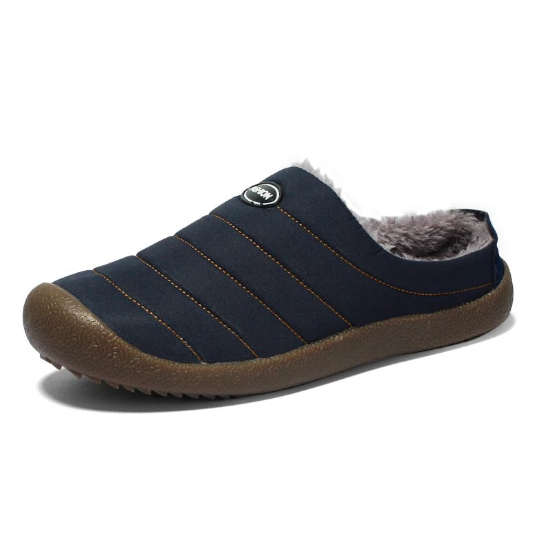 Chaussons pour homme doublés et chauds | Élégants et confortables