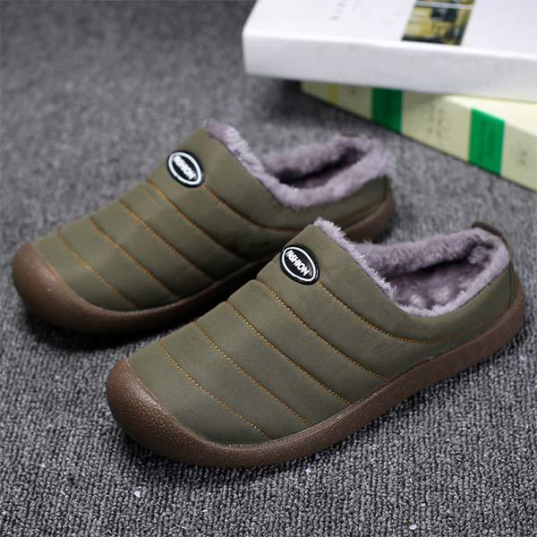 Chaussons pour homme doublés et chauds | Élégants et confortables