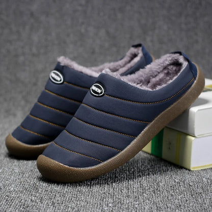 Chaussons pour homme doublés et chauds | Élégants et confortables