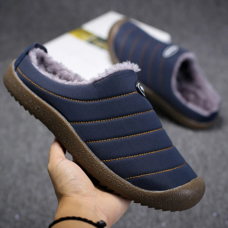 Chaussons pour homme doublés et chauds | Élégants et confortables