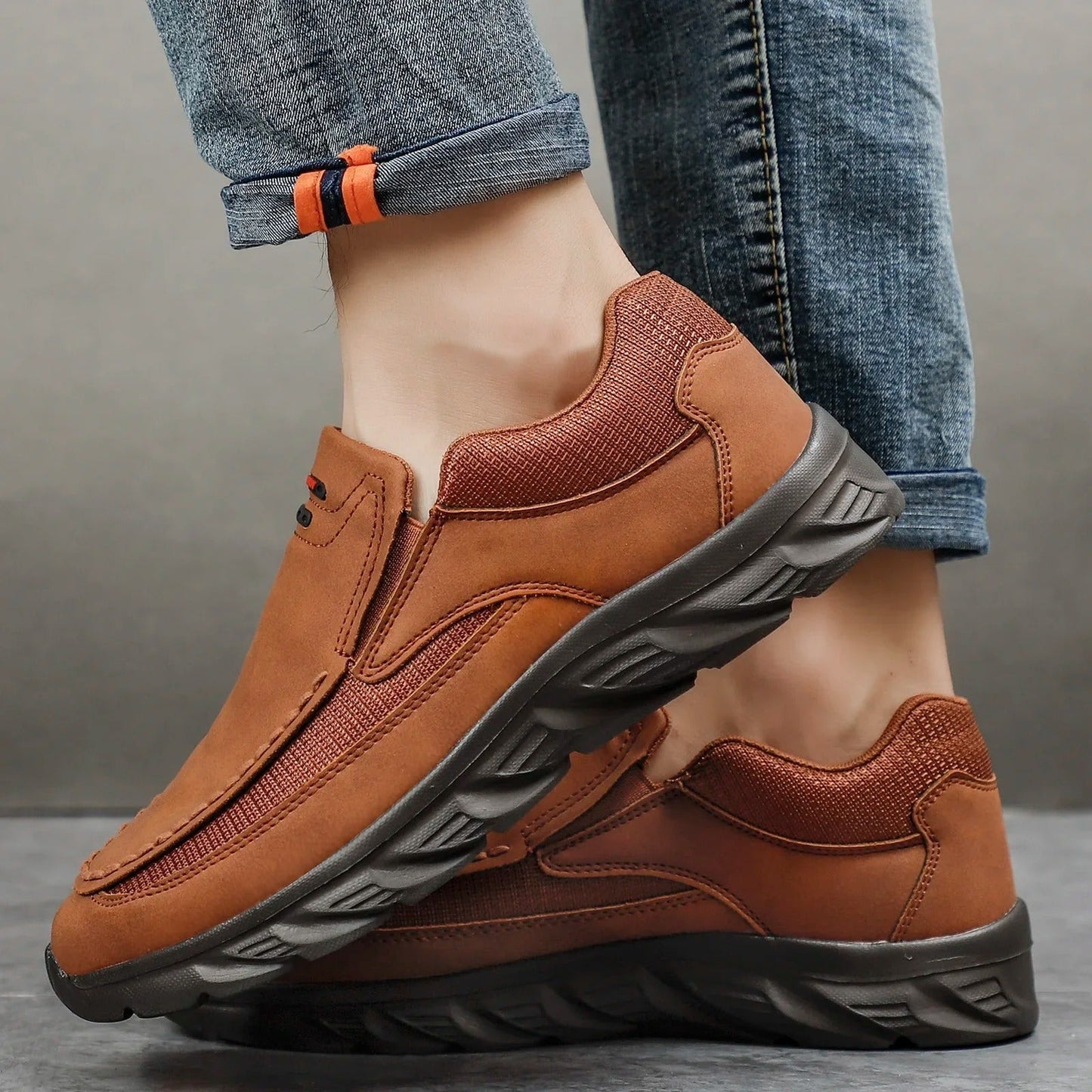 Chaussures à enfiler décontractées pour homme