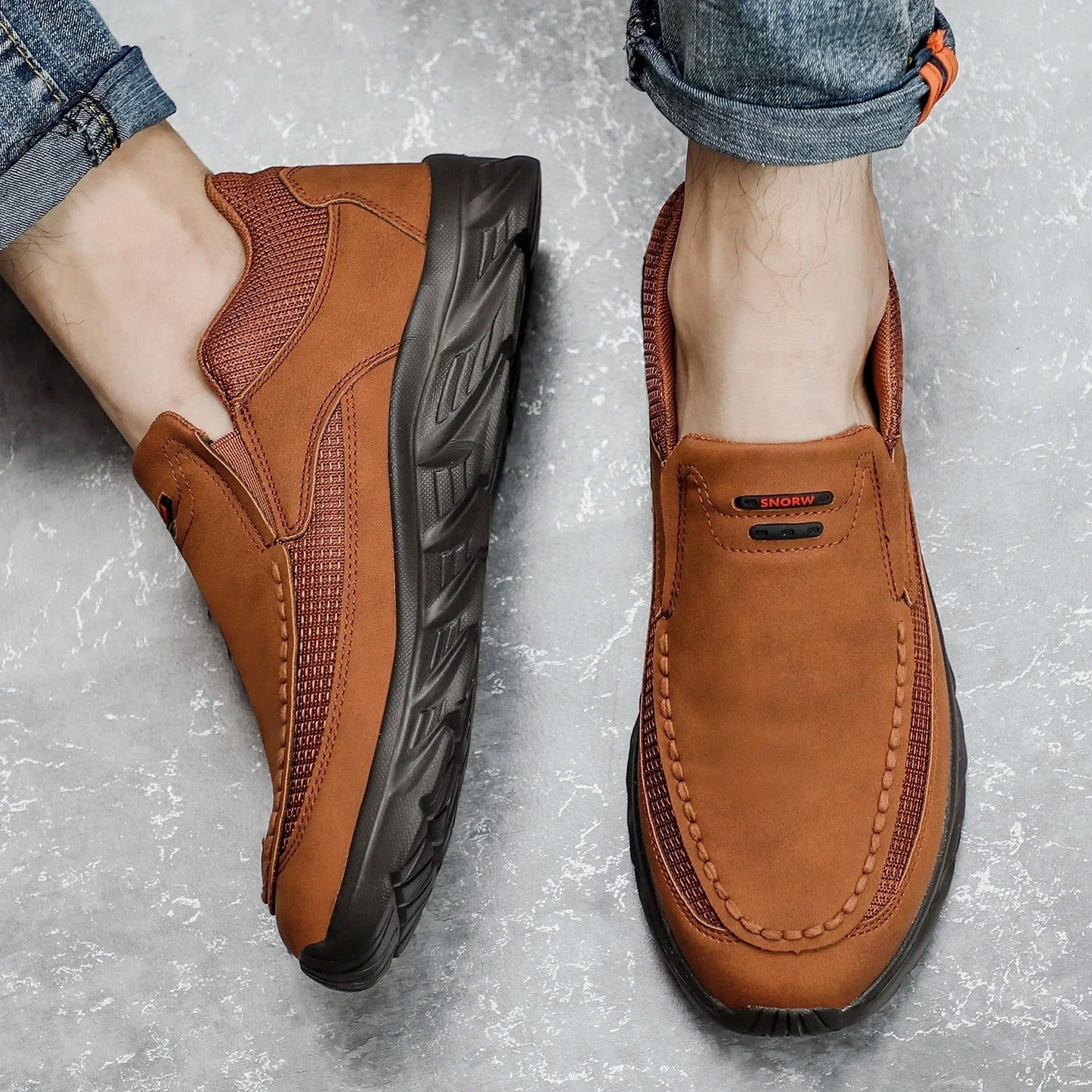 Chaussures à enfiler décontractées pour homme