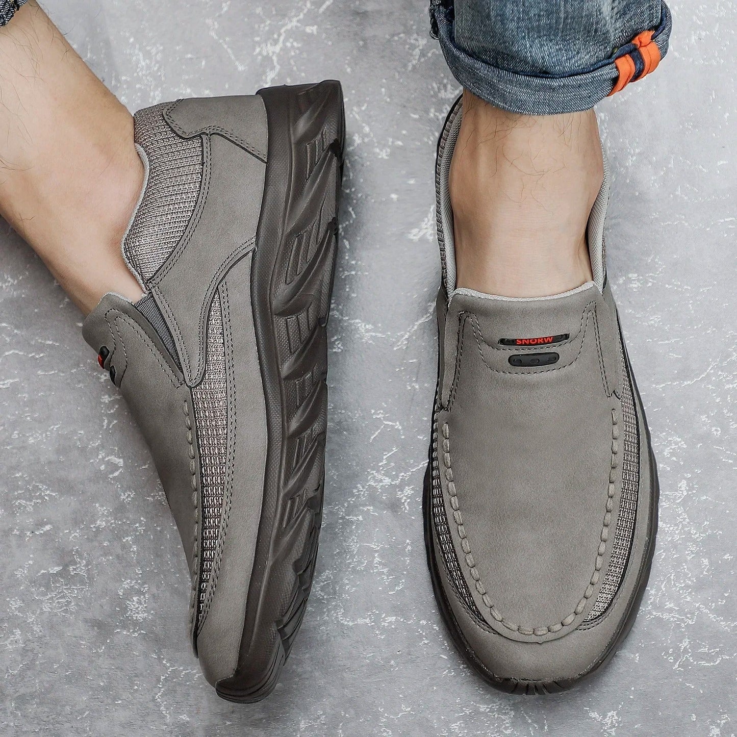 Chaussures à enfiler décontractées pour homme