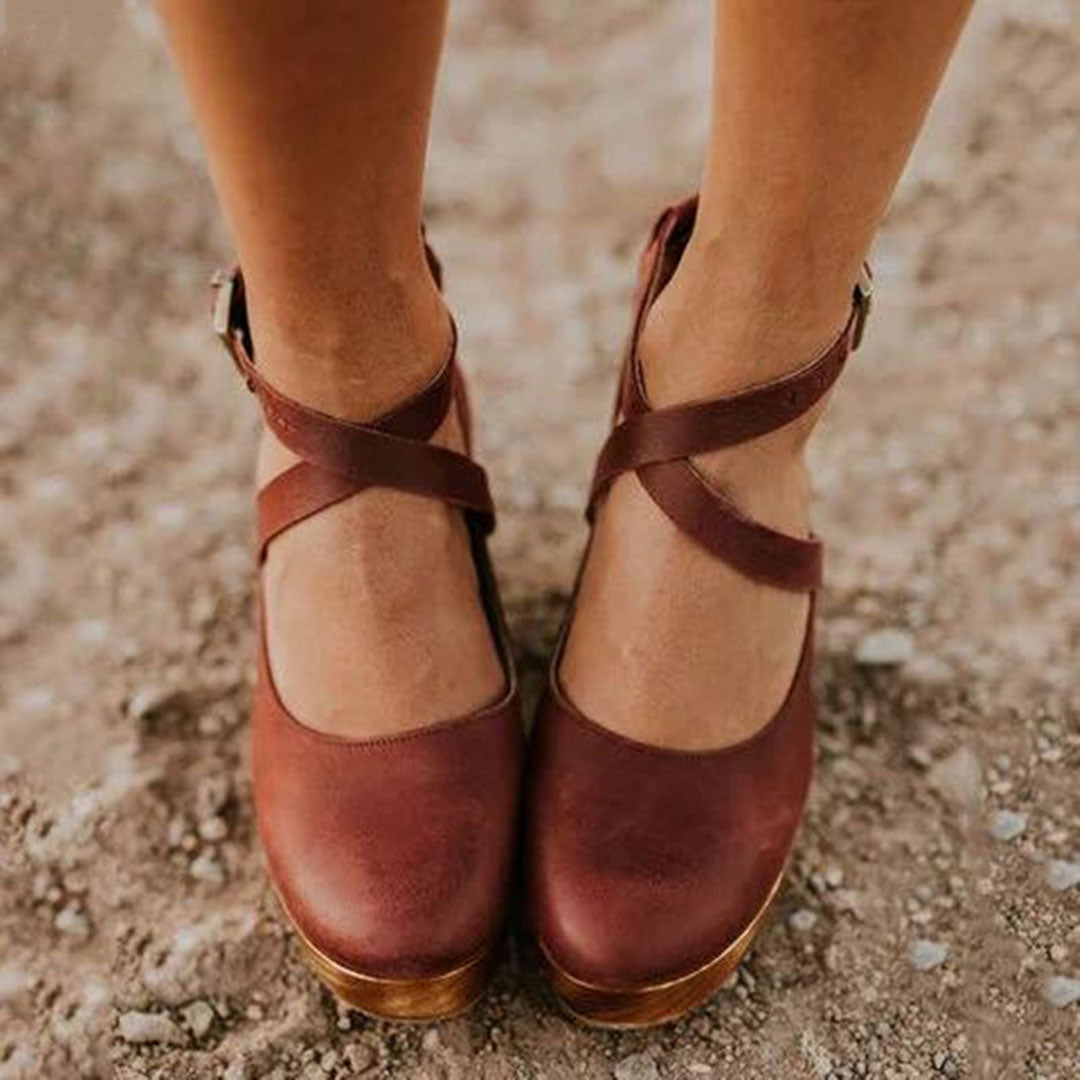 Chaussures à talons orthopédiques pour femme