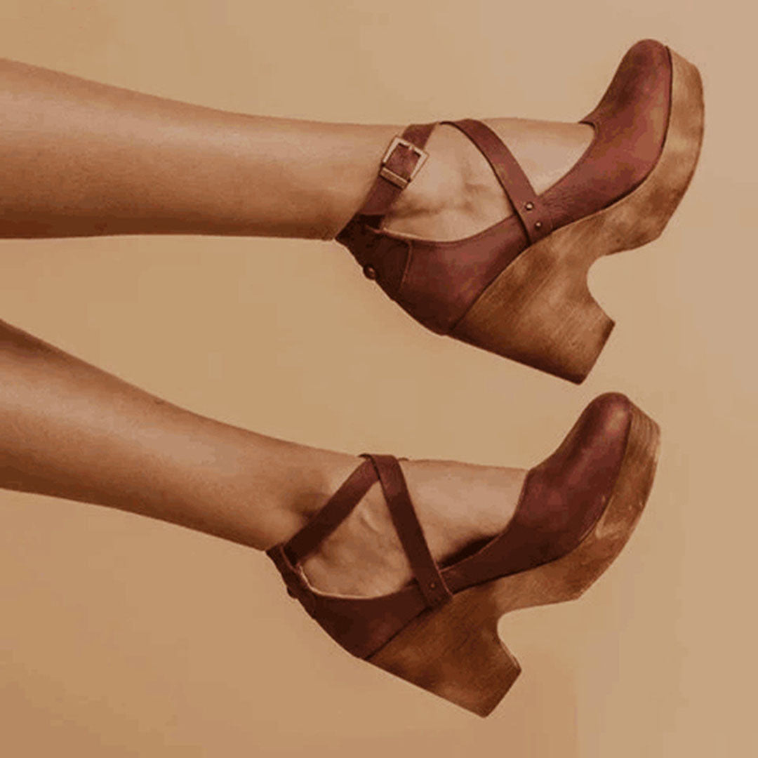 Chaussures à talons orthopédiques pour femme