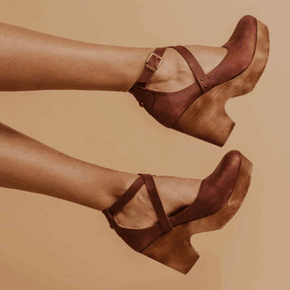 Chaussures à talons orthopédiques pour femme