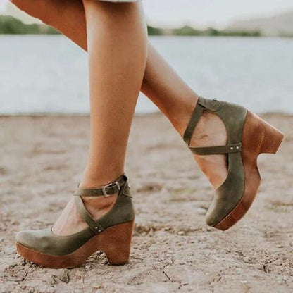 Chaussures à talons orthopédiques pour femme