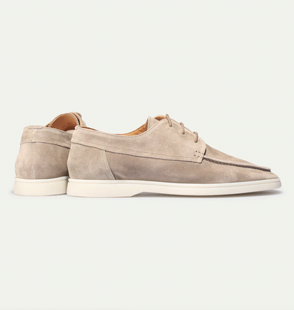 Chaussures bateau décontractées à lacets pour homme