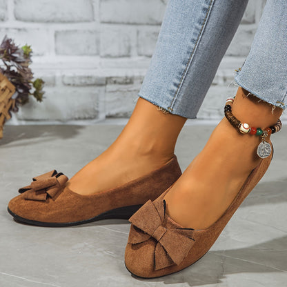 Chaussures compensées femme à nœud