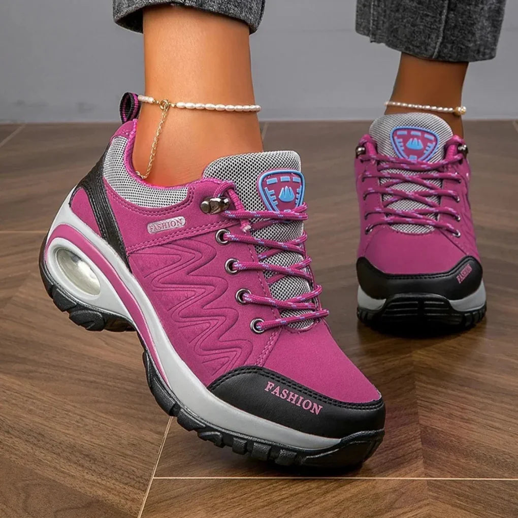 Chaussures de randonnée femme imperméables et colorées