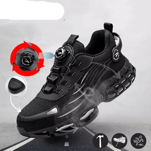 Chaussures de sécurité orthopédiques pour homme - légères et antidérapantes